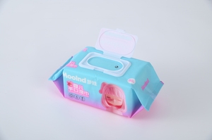 Lingettes pour bébé, grand paquet de 80 lingettes, à tenir à la main pour le nettoyage du visage et l'hygiène, usage maternel et infantile, épaissies pour enfants - Product Image 3