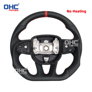 Volante de Cuero <span class=keywords><strong>en</strong></span> EXISTENCIA <span class=keywords><strong>en</strong></span> EE. UU. para Dodge Challenger Charger/<span class=keywords><strong>Durango</strong></span>/Jeep Grand Cherokee Hellcat 2015-2023 con Calefacción Opcional - Product Image 5