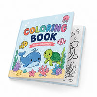 Carnet d'adresses portable pour enfants, best-seller, avec couverture en PVC et papier, idéal pour la maternelle