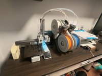 Imprimante 3D FDM de bureau Bambu Lab A1 Mini, nivellement automatique, haute vitesse, multi-couleurs, machine d'impression 3D domestique