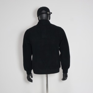 Doger Custom Winter <strong>Fluffy</strong> Hoodie Casual <strong>Oversize</strong> Warm Sweatshirt Button-up Stand Neck <strong>Jumper</strong> Sherpa Fleece Pullover Top - Product Image 5