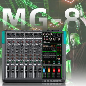 Bàn trộn âm thanh kỹ thuật số chuyên nghiệp MG8 8 kênh Thiết bị âm thanh - Product Image 6
