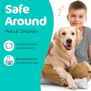 Bio-Enzymatic Dog Cat <strong>Pet</strong> Odour and Stain <strong>Remover</strong> Stale Air <strong>Pet</strong> Urine Food Vomit Odors Eliminator Spray - Product Image 5
