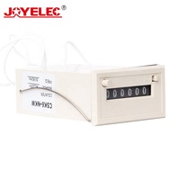 Compteur électromagnétique JOYELEC CSK6-NKW à 6 chiffres avec bouton de réinitialisation à verrouillage manuel compteurs DC24V AC220V AC110V