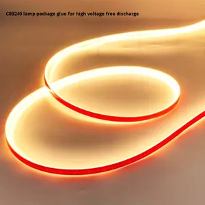 Dải đèn <span class=keywords><strong>LED</strong></span> COB siêu sáng phủ PVC 110V/220V, nguồn điện không cần driver, 240 đèn <span class=keywords><strong>LED</strong></span>, ngoài trời, chống nước <span class=keywords><strong>IP67</strong></span> - Product Image 4