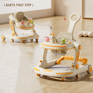 Marche-bébé 3-en-1 réglable de luxe 2025 avec siège pivotant simple et roues pivotantes <span class=keywords><strong>pour</strong></span> les bébés de 6 mois et plus, chaise de marche <span class=keywords><strong>pour</strong></span> bébé - Product Image 3
