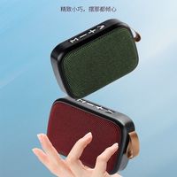 Speaker Bluetooth Mini Portabel 3W, Hadiah Promosi, Ukuran Saku 1.5 inci, Wireless, USB, TF, Radio FM, untuk Pesta