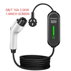 Type 2 EV Charger Level 2 16 Amp Portable Electric Vehicle Charger