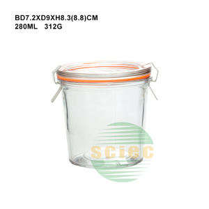 <span class=keywords><strong>Frascos</strong></span> de vidrio <span class=keywords><strong>weck</strong></span> con tapa de sello de goma, abrazaderas - Product Image 3