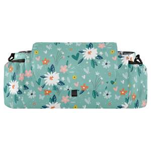 По индивидуальному заказу подвесной Оксфорд кэдди для хранения Организатор сумка-тоут сумка из узорчатой ткани детские пеленки Caddy Органайзер - Product Image 1