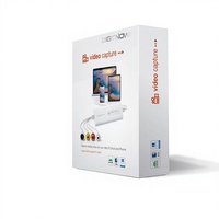 Carte de capture vidéo USB 2.0, convertisseur VHS vers numérique 1080P 30Hz pour Mac OS, iPad, Android, WinXP/7/8/10, adaptateur RCA vers USB