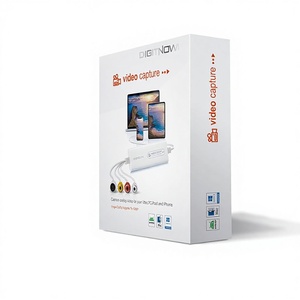 Carte de capture vidéo USB 2.0, convertisseur <span class=keywords><strong>VHS</strong></span> vers numérique <span class=keywords><strong>1080P</strong></span> 30Hz pour Mac OS, iPad, Android, WinXP/7/8/10, adaptateur RCA vers USB - Product Image 1
