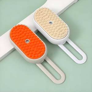 แปรงกำจัดขนสัตว์เลี้ยง, แปรงไฟฟ้าสำหรับแมวและสุนัขแบบ 3 in 1 พร้อมสเปรย์และนวด, หวีสำหรับดูแลขนหลุดร่วง - Product Image 2