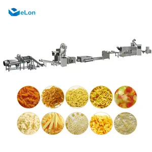 Snack Machine Linha De Produção De Fabricante De Alimentos De Peixe Frito Crispy Snack Machines