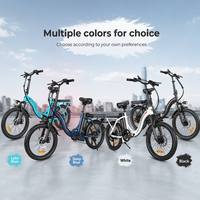 Vélo Électrique Pliant Étanche 20 Pouces, Stock US, 7 Vitesses, Vélo Électrique Pliant Rétro Puissant à Fortes Performances, Entrepôt CA