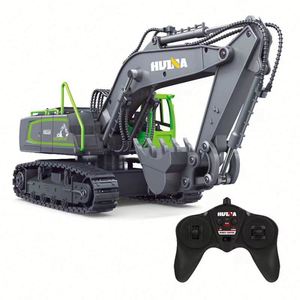 Remote Control Excavator Boys Rc Excavators Metal Shovel for Kids Digging Machine Toys 1/<b>18</b> Scale 2.4Ghz - Product Image 2