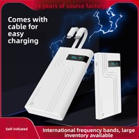 Routeur Wi-Fi portable, batterie externe 10 000 mAh, point d'accès mobile 4G, bandes mondiales, modèle P80M, 222 g, Hongheng Technology, 150 Mbps