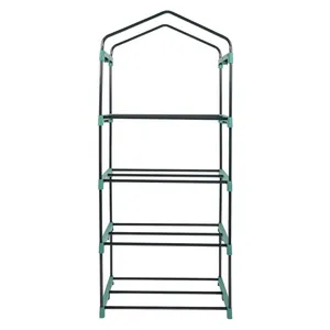 <span class=keywords><strong>Serre</strong></span> De Jardin <span class=keywords><strong>Balcon</strong></span> 4 Niveaux Mini <span class=keywords><strong>Serre</strong></span> PE Couverture Jardin Extérieur Portable Mini <span class=keywords><strong>Serre</strong></span> Tente avec Portes Latérales à Fermeture Éclair - Product Image 3