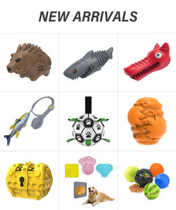 KINYU 2021 personalizzabile eco-friendly indistruttibile cane masticare giocattolo cigolante di gomma giocattolo per animali domestici - Product Image 5