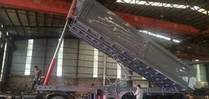 2025 <span class=keywords><strong>Super</strong></span> Interlink Semi-remorque 3/4 essieu 45 CBM capacité hydraulique en forme de <span class=keywords><strong>U</strong></span> benne arrière latérale pour remorques de <span class=keywords><strong>camion</strong></span> de sable en pierre - Product Image 3