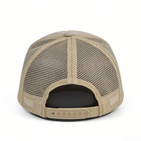 Casquette Trucker Unisexe Rayée Tendance pour Affaires, Pêche, Activités de Plein Air et Travail Hivernal, 5 Panneaux, Dos en Maille, 100% Coton, Respirante et Imperméable