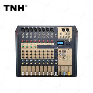 Mezclador de audio profesional TNH M12BT, consola mezcladora de audio de 12 canales, reproductor de Mp3 + mezclador artesanal de sonido estéreo <span class=keywords><strong>Bluetooth</strong></span> - Product Image 1