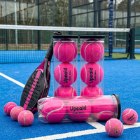 Pelota de Pádel Resistente con 45% de Fieltro de Lana para un Rendimiento Constante en Entrenamientos y Programas de Club