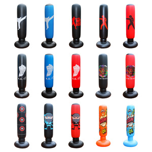 Otros productos de boxeo Color negro 160cm Saco De Boxeo Máquina de boxeo para adultos y niños Sacos de boxeo inflables - Product Image 1