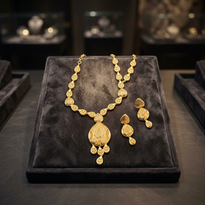Wholesale Fashion Jewelry Turkish Design Traditional Jewelry Set 14K 18K 24K Gold Filled Brass Dubai Style Turkey Jewelry Set - Product Image 2