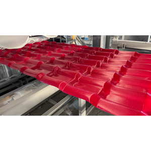 Waterproof 3 Layer UPVC ASAPVC Corrugated Roofing Sheets Fireproof <strong>Plastic</strong> Warehouses Traditional Design <strong>Roof</strong> - Product Image 2