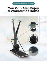 MB-290 Máquina de Fitness Mecánica de Acero para Gimnasio, Equipo de Ejercicio Cardiovascular, Entrenador de Esquí, Simulador de Esquí con Pantalla LED, Otras Máquinas Deportivas
