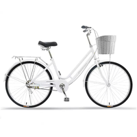 Bicicleta clásica de ciudad para mujer y hombre, 26 pulgadas, personalizada, vintage, para compartir bicicleta, para adulto, OEM, 2022