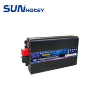 Nouveau produit 2000W 3000W 4000W 5000w onde sinusoïdale pure 12v à 220v convertisseur de tension ca voiture Micro onduleur solaire onduleur