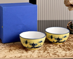 Tazón de Arroz de Porcelana de Lujo Estilo Europeo de 4.5 Pulgadas, Personalizable y Ecológico para Uso en el Hogar o en Fiestas - Product Image 6