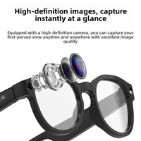 Traduction IA AiMB-S1 Interprétation simultanée Assistant vocal Reconnaissance vocale IA Qualité sonore exceptionnelle Lunettes intelligentes HD