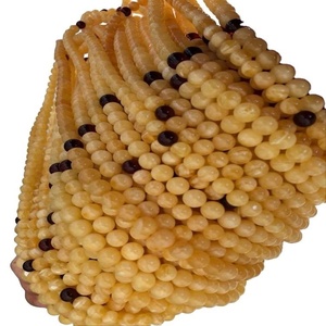 Cuentas de cera de abeja de ámbar Báltico blanco y <span class=keywords><strong>amarillo</strong></span> natural de alta calidad al por mayor - Product Image 4