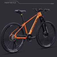 Vélo de montagne XT 24 pouces, 30 vitesses, fourche à suspension à ressort hélicoïdal, freins à disque hydrauliques, pliable pour hommes/femmes/jeunes