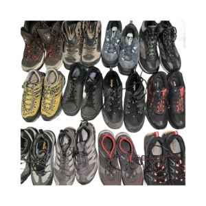 Chaussures de randonnée d'occasion pour hommes à prix bon marché d'usine chaussures d'occasion Clean Mix chaussures d'escalade en montagne de marque usagées - Product Image 1