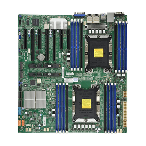 Carte mère Supermicro MBD X11DPH-T double socket LGA3647 pour serveur cloud et station de travail, compatible avec les processeurs Xeon Scalable - Product Image 1
