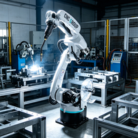 Robot de Soldadura por Arco Controlado por CNC Industrial, Sistema Robótico de Soldadura por Láser