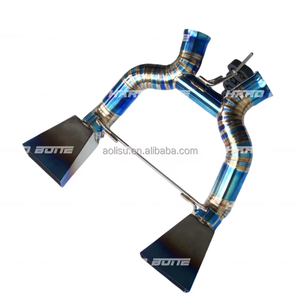 Système d'échappement en alliage de titane <span class=keywords><strong>Hetu</strong></span> de haute qualité, ajustement parfait pour McLaren 650S MP4-12C avec soupapes à vide - Product Image 3