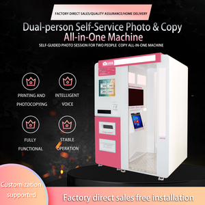 Photomaton à impression instantanée <span class=keywords><strong>d</strong></span>'identité en libre-service, opportunités <span class=keywords><strong>d</strong></span>'entrepreneuriat, photomaton intelligent en libre-service, distributeur automatique - Product Image 2
