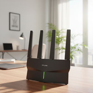 เราเตอร์ไร้สาย TP-LINK TL-XDR6078 รุ่น Easy Exhibition Edition <span class=keywords><strong>AX6000</strong></span> รองรับ <span class=keywords><strong>WiFi6</strong></span> แบบดูอัลแบนด์ พอร์ต 2.5G เสาอากาศ 4 ต้น 2.4G 1148M + 5G 4804M - Product Image 1