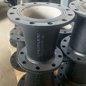 Chất lượng cao DN50-DN1200 đôi Mặt bích giảm tốc Trung Quốc nhà sản xuất phụ kiện đường ống sắt dễ uốn - Product Image 4