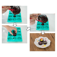 Fotorahmen Polymer Clay Form DIY Silikonform für 3D-Bastelarbeiten Süßigkeiten Schokolade Fondant Kuchen Dekorationswerkzeuge Küchenzubehör