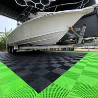 Dalles de sol de garage en plastique haute résistance, idéales pour le bricolage, vente en gros, tapis de sol pour parking, lavage de voitures, atelier