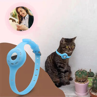2024 collier de chien GPS en Silicone réglable collier de chat sûr pour collier de chien de compagnie Anti-perte Airtag