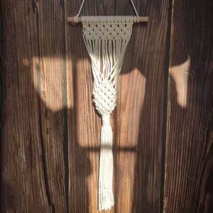 Tapiz <span class=keywords><strong>de</strong></span> Pared <span class=keywords><strong>de</strong></span> Flores Secas <span class=keywords><strong>de</strong></span> Macramé Estilo Boho, Porta Flores <span class=keywords><strong>de</strong></span> Cuerda <span class=keywords><strong>de</strong></span> Algodón Hecho a Mano, Cesta <span class=keywords><strong>de</strong></span> Pared <span class=keywords><strong>de</strong></span> Decoración Rústica Nórdica para Sala <span class=keywords><strong>de</strong></span> Estar - Product Image 6
