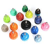 Kit de détection de fuite de réservoir d'eau de voiture 54 pièces, détecteur de fuite, manomètre de pression sous vide, outil de remplissage de liquide de refroidissement et d'antigel