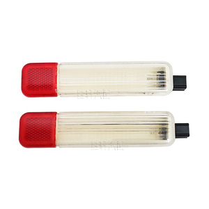 <b>Door</b> Courtesy <b>Light</b> Halogen And Led Red White For Chevrolet Gmc Cadillac 95 07 Models Interior Trim Panel Lighting - Product Image 2